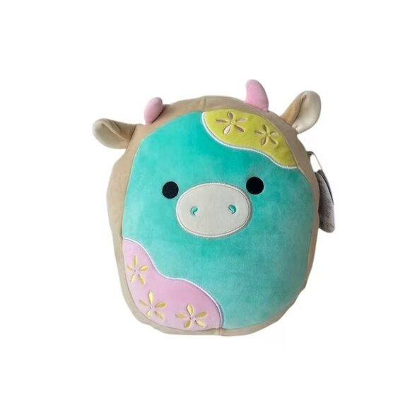 Squishmallow Kellytoys 12 Inch Cornelius the Sugar Cookie Cow Easter - NWT - Picture 1 of 5